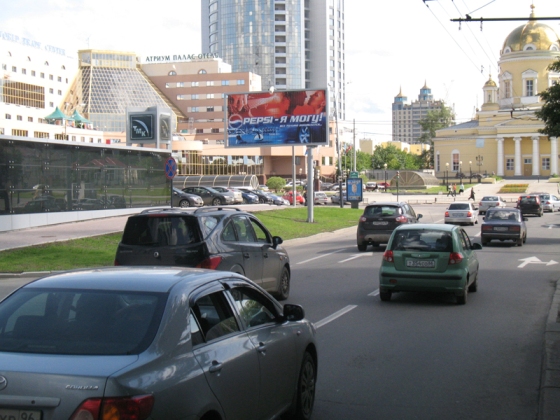 Аренда рекламного щита 3х6 в Екатеринбурге