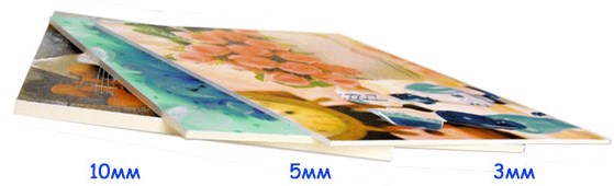Печать интерьерная полноцветная на пластике Екатеринбург